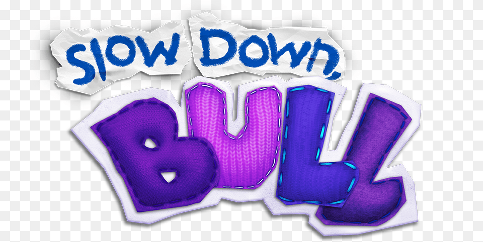 Slow Down Bull, Purple, Clothing, Glove, Text Free Transparent Png