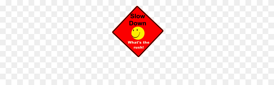 Slow Down Clipart, Sign, Symbol, Road Sign, Disk Free Png Download