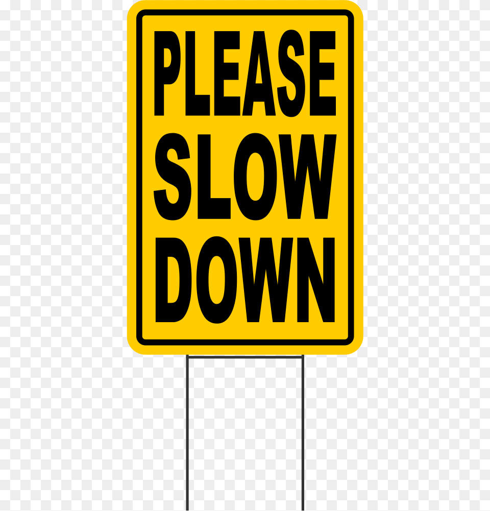 Slow Down Sign, Symbol, Road Sign Png Image