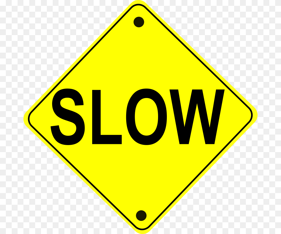 Slow Moving Cliparts, Road Sign, Sign, Symbol Free Png