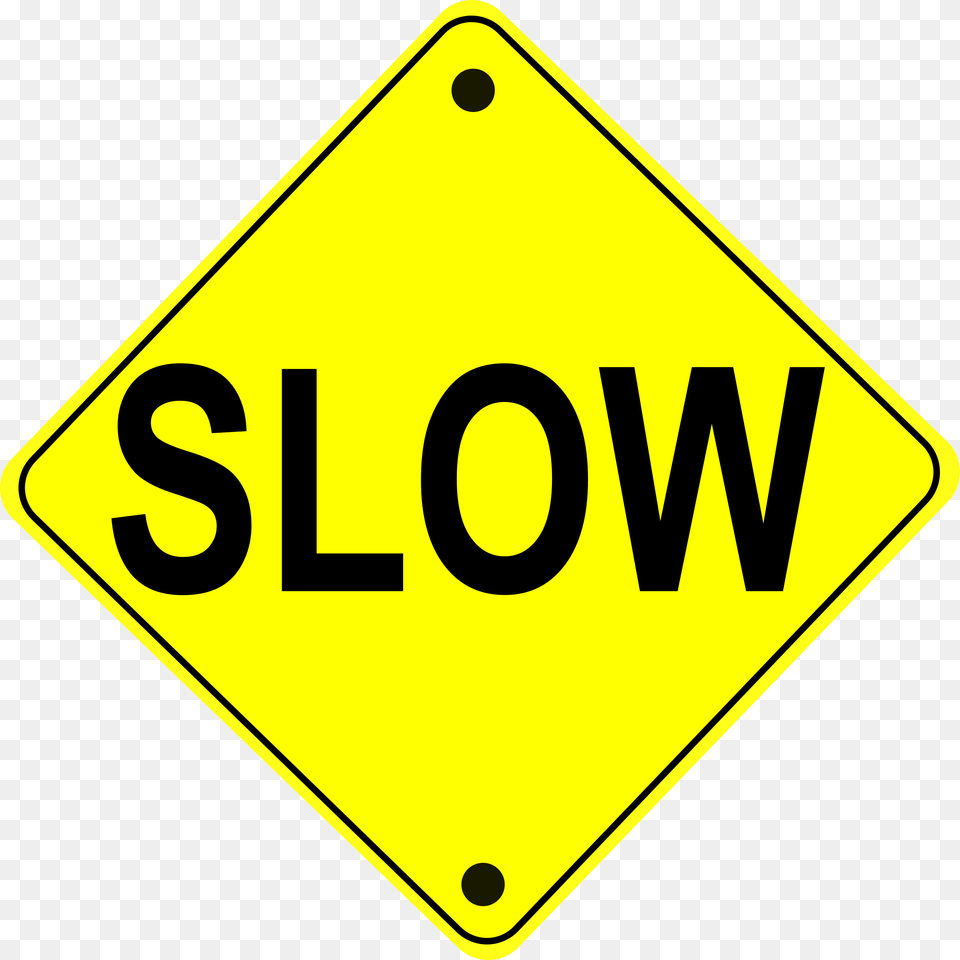 Slow Road Sign Icons, Road Sign, Symbol Png Image