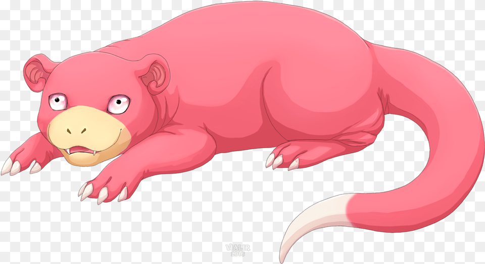 Slowpoke Pokemon Nintendo Sticker Animal Figure, Mammal, Pig, Wildlife Free Png