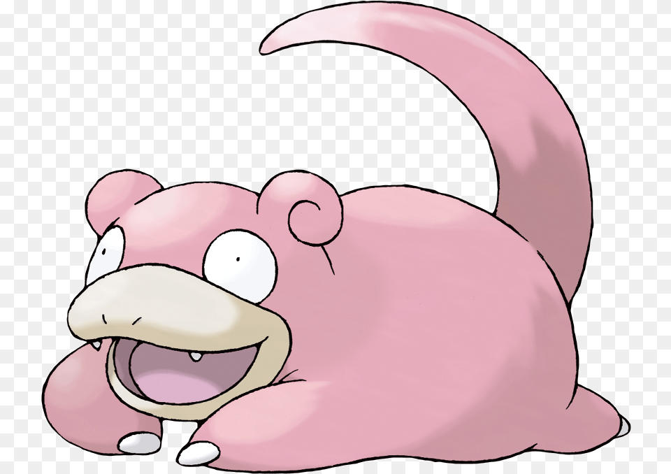 Slowpoke Slowpoke Pokemon, Cartoon Png Image
