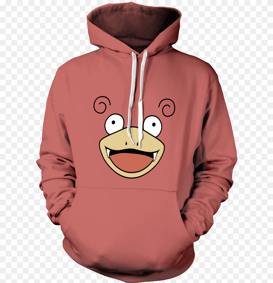 Slowpoke Unisex Pullover Hoodie U2013 Fandomaniax Store Four Leaf Clover Shirt, Clothing, Hood, Knitwear, Sweater Png