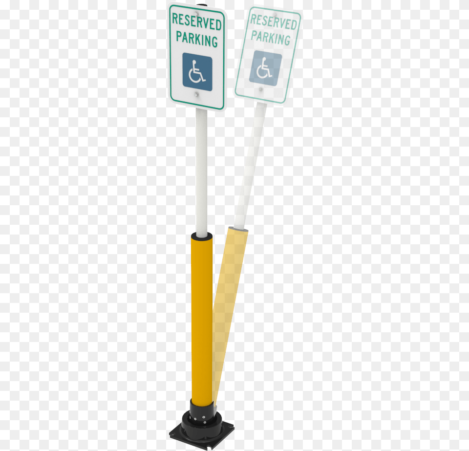 Slowstop Disabledhandicap Parking Sign Machine, Symbol, Gas Pump, Pump, Road Sign Free Transparent Png