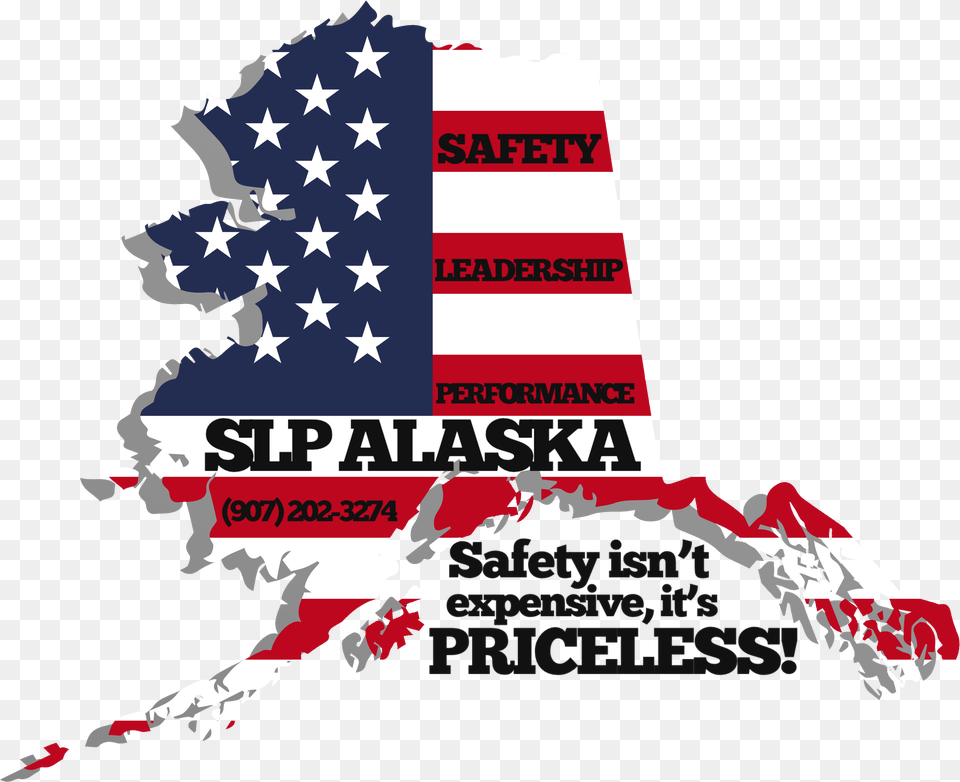 Slp Alaska Logo Graphic Design, American Flag, Flag, Advertisement, Poster Free Transparent Png