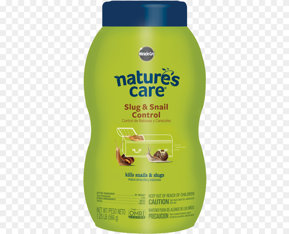 Slug And Snail Control Package Image Miracle Gro Care Slug Amp Snail, Bottle, Herbal, Herbs, Plant Free Png