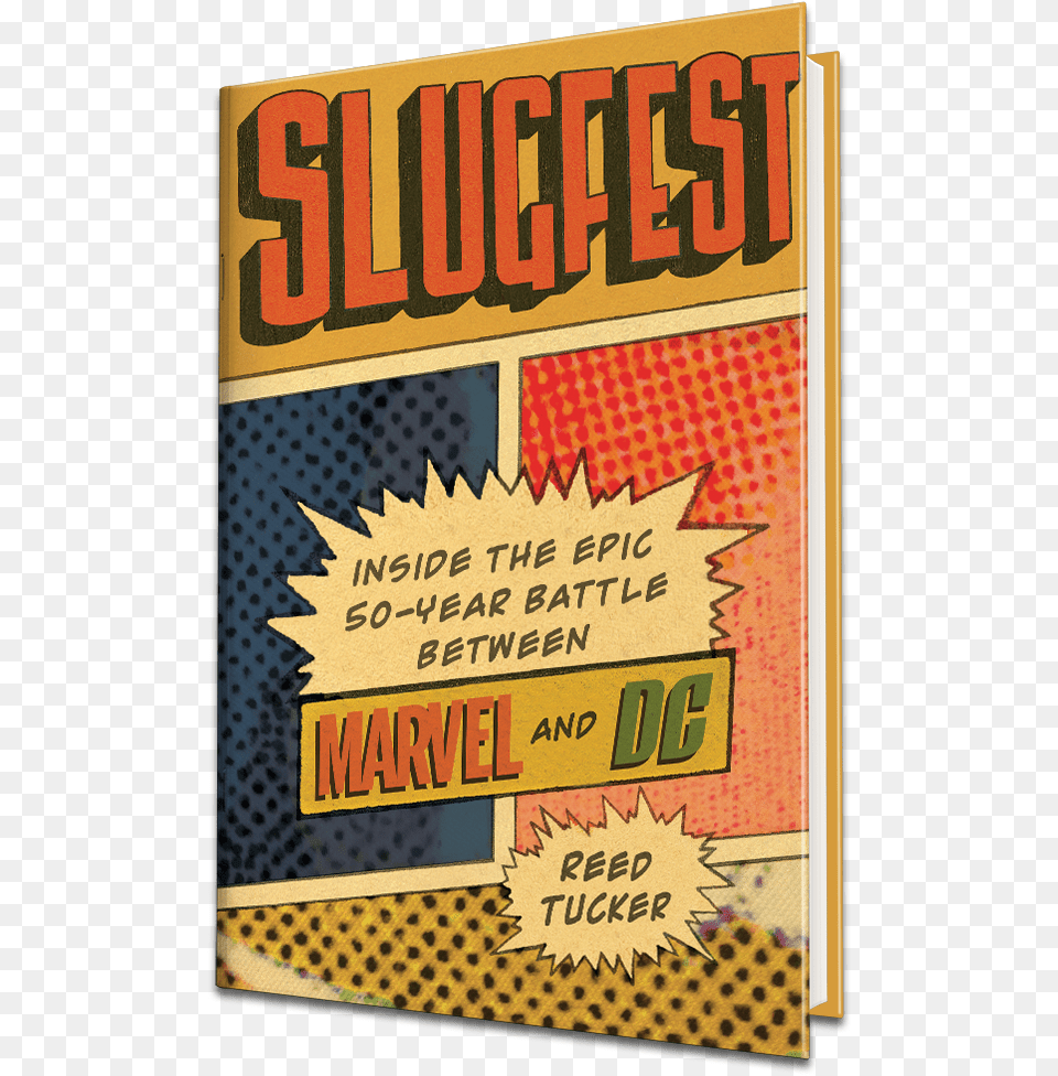 Slugfest Marvel Vs Dc, Advertisement, Book, Poster, Publication Png Image