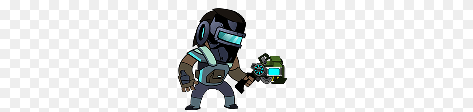 Slugterra Welder Walter Transparent, Device, Grass, Lawn, Lawn Mower Free Png