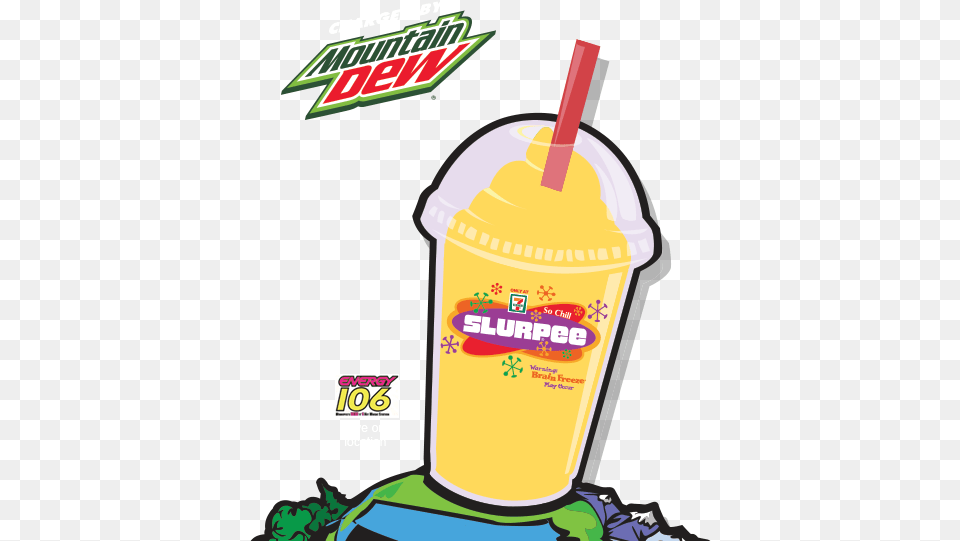 Slurpee Cup Head Underneath Slurpee Cup Head Underneath Mountain Dew, Beverage, Juice, Smoothie, Milk Png