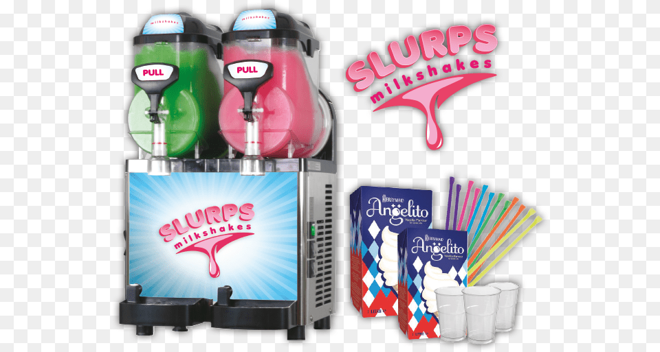 Slush Milkshake Machine For Party, Bottle, Shaker, Cream, Dessert Free Png