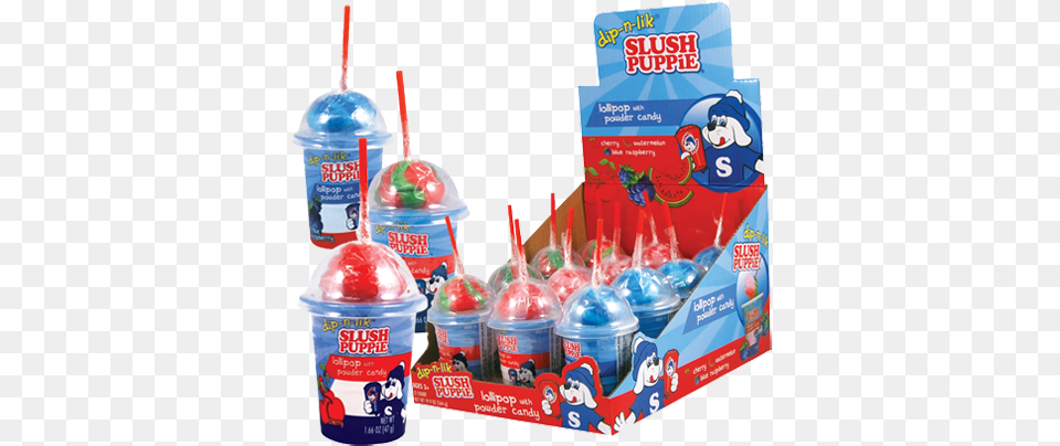 Slush Puppie Dip N Lik For Fresh Candy And Great Service Dip And Lick Candy, Cream, Dessert, Food, Ice Cream Free Png Download