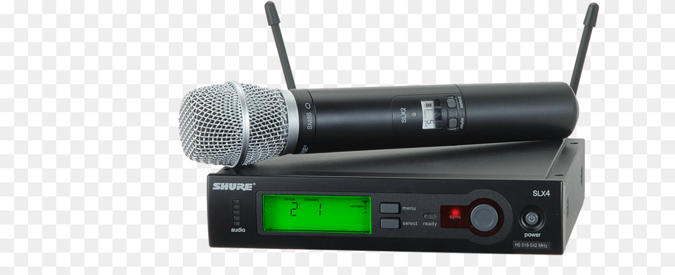 Slx Wireless Systems Microphone, Electrical Device, Electronics, Radio Free Png