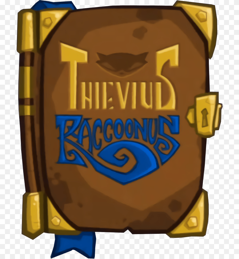 Sly 2 Intro Thievius Raccoonus Book Cover, Badge, Logo, Symbol, Emblem Free Png