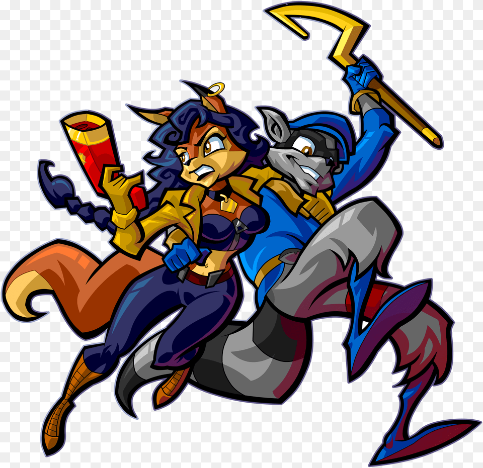 Sly Cooper, Book, Comics, Publication, Person Png Image