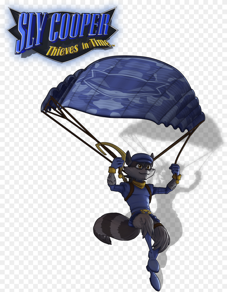 Sly Cooper Sly Cooper Thieves In Time Game, Parachute, Baby, Person, Clothing Free Transparent Png