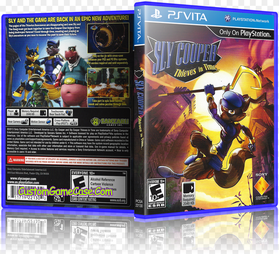 Sly Cooper Thieves In Time Sly Cooper Thieves In Time Ps Vita, Book, Publication, Person, Advertisement Free Transparent Png