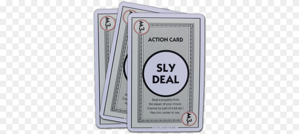 Sly Deal Action Card Monopoly Deal Sly Deal Card, Text Free Png Download