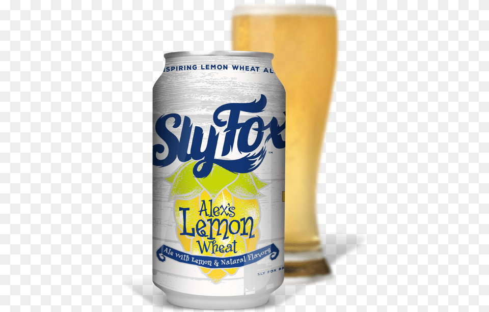 Sly Fox Alex39s Lemon Wheat, Alcohol, Beer, Beverage, Lager Free Png Download