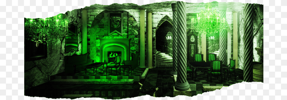 Slytherin Commons Slytherin Common Room Fanart, Chair, Furniture, Altar, Architecture Free Transparent Png