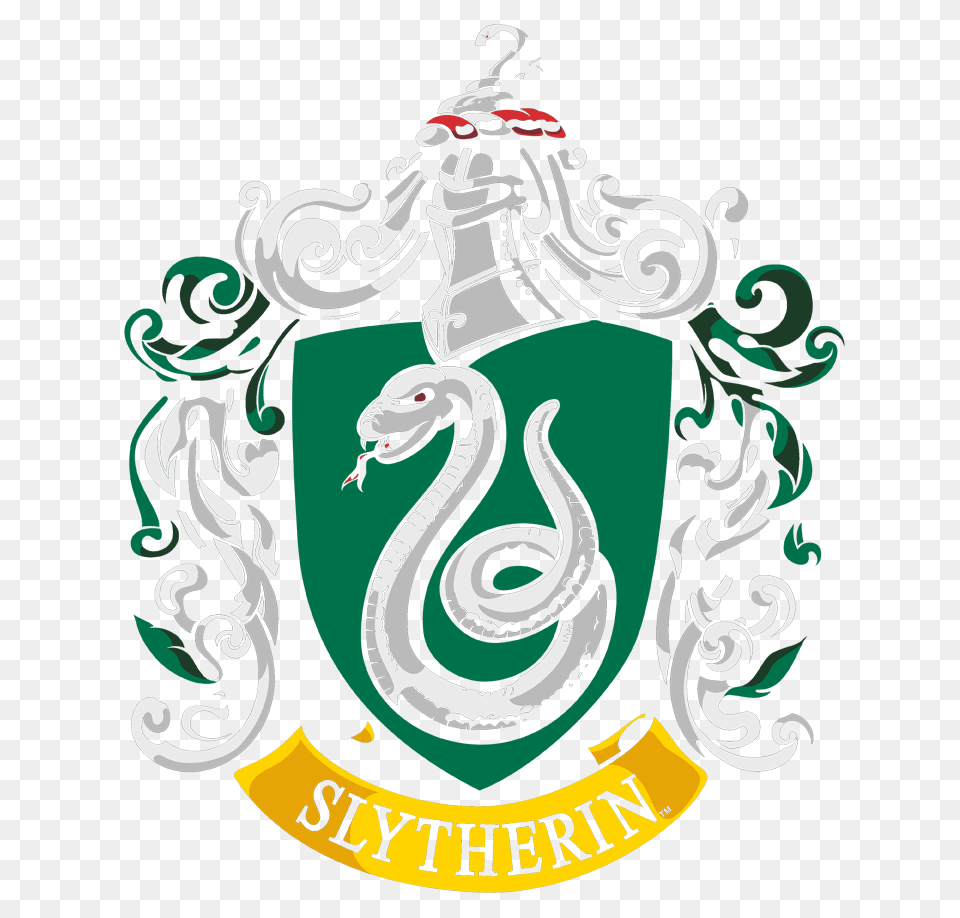 Slytherin Crest Transparent Slytherin Crest Transparent, Emblem, Symbol Png