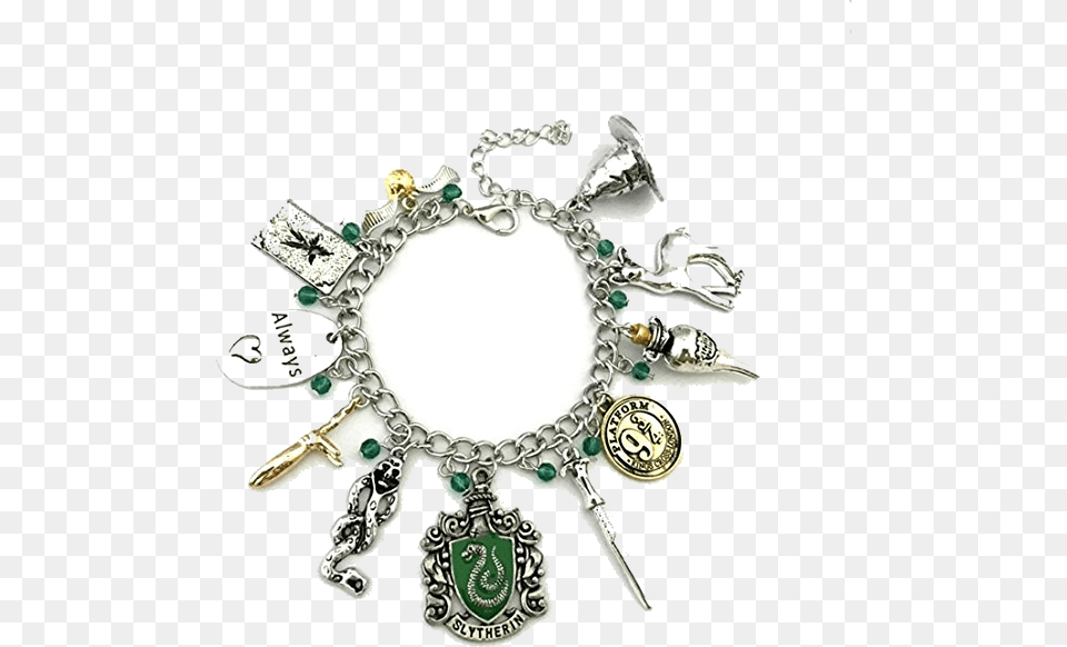 Slytherin House, Accessories, Bracelet, Jewelry, Necklace Free Png