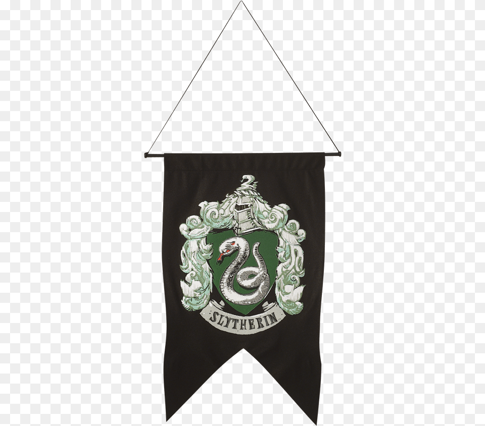 Slytherin Printed Wall Banner Harry Potter Slytherin Flag, Badge, Logo, Symbol, Emblem Png