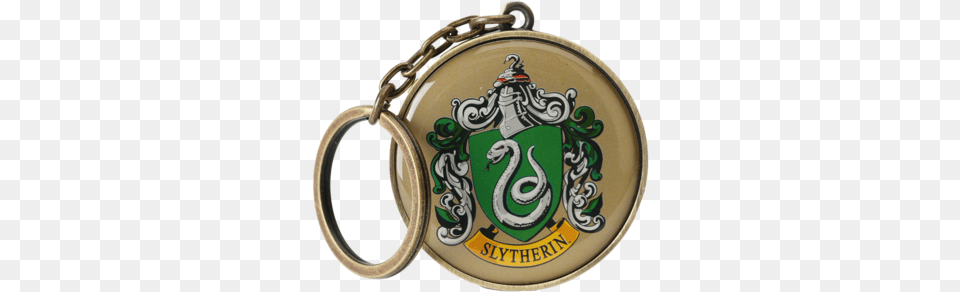 Slytherin Round Crest Keyring Slytherin Harry Potter Badges, Accessories, Jewelry, Locket, Pendant Free Transparent Png
