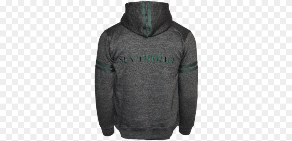 Slytherin Zip Hoodie, Clothing, Hood, Knitwear, Sweater Png Image