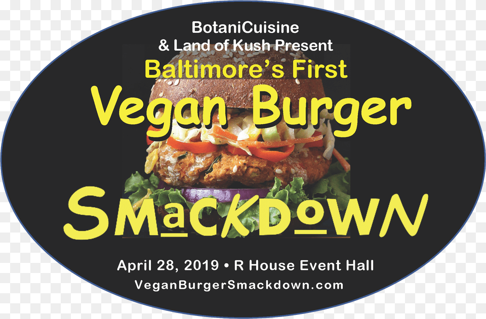 Smackdown Logo, Advertisement, Poster, Burger, Food Png Image
