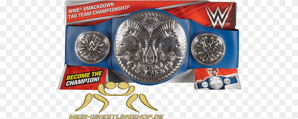 Smackdown Tag Team Champion Belt, Accessories, Person Png