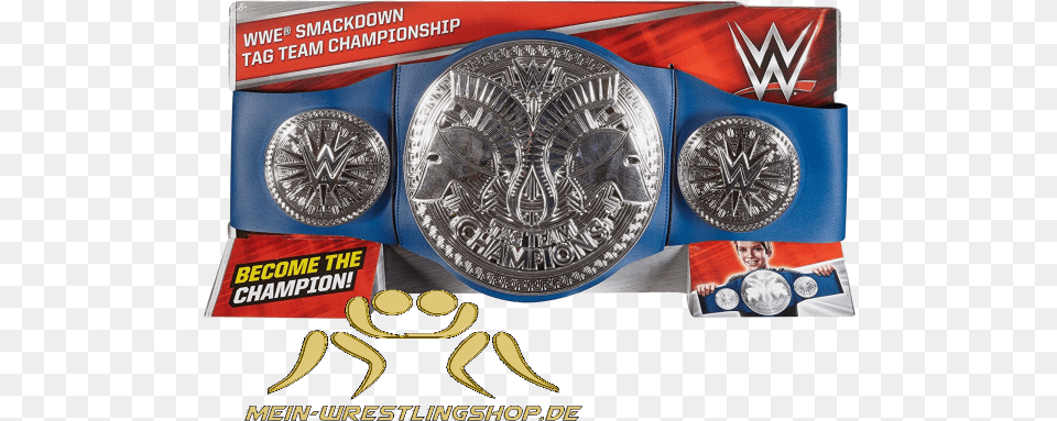 Smackdown Tag Team Championship Toy Belt, Accessories, Person Png Image