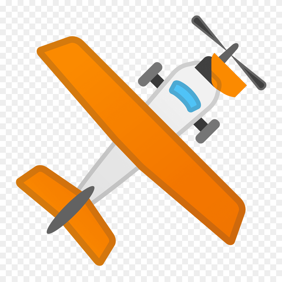 Small Airplane Emoji Clipart, Aircraft, Transportation, Vehicle, Rocket Free Png Download