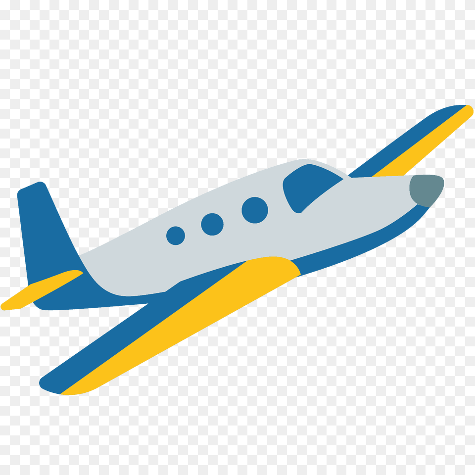 Small Airplane Emoji Clipart, Aircraft, Jet, Transportation, Vehicle Free Png Download