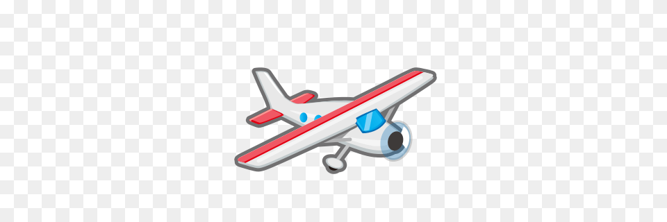 Small Airplane Emojidex, Aircraft, Airliner, Vehicle, Transportation Png