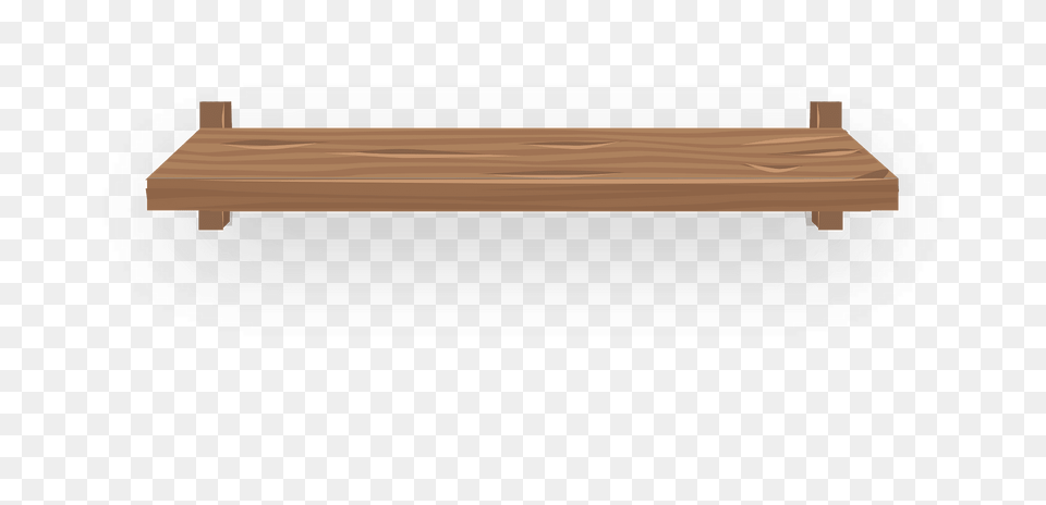 Small Basic Wood Wall Shelf Clipart, Bench, Coffee Table, Furniture, Table Png