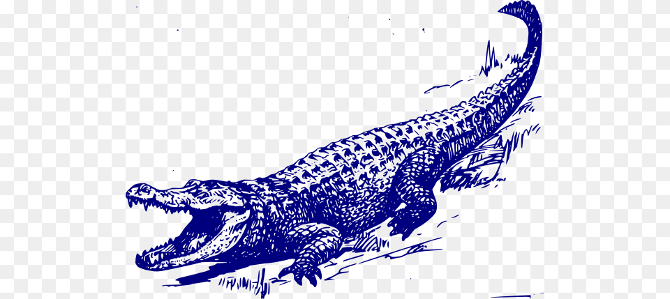 Small Black And White Alligator, Animal, Crocodile, Reptile Free Png Download