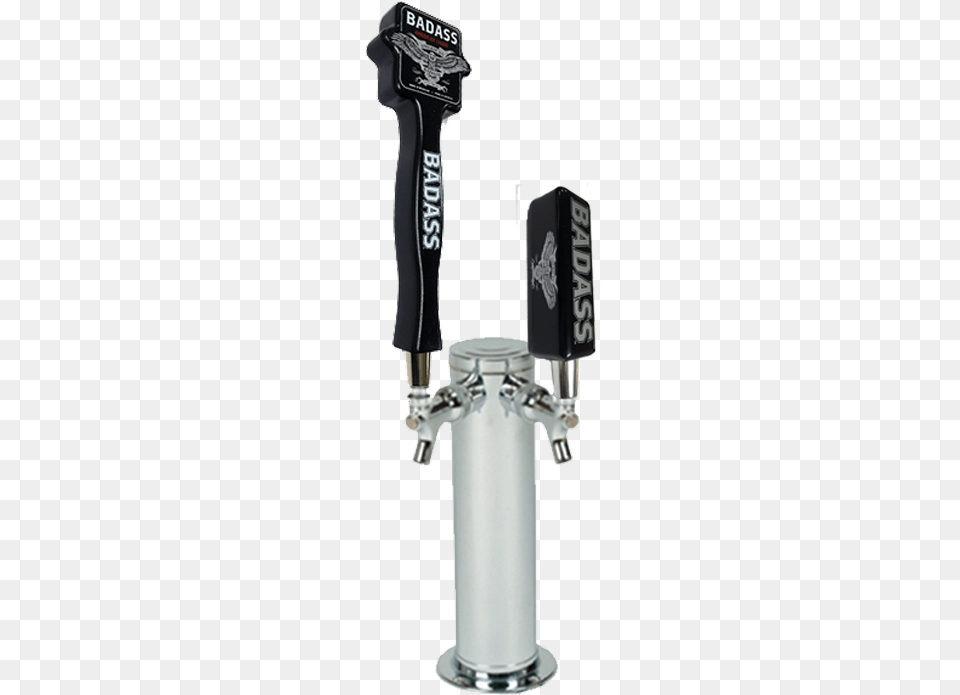 Small Black Badass Beer Tap Handle Perlick 2 Faucet Tapping Kit Smoke Pipe Free Png