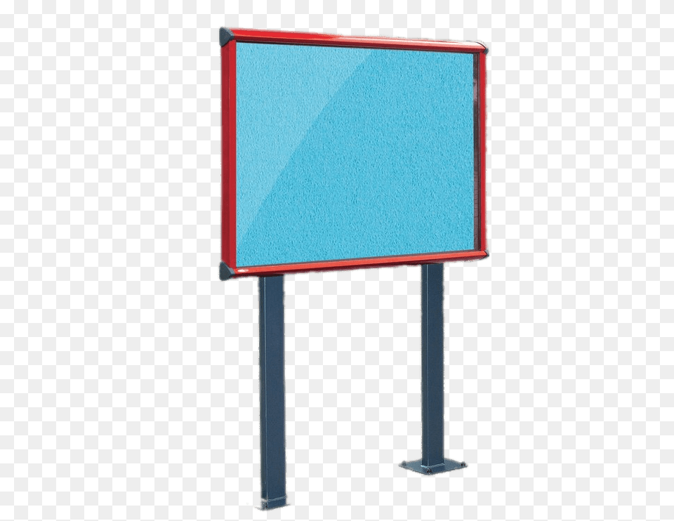 Small Blue Billboard, Advertisement, Blackboard Png Image