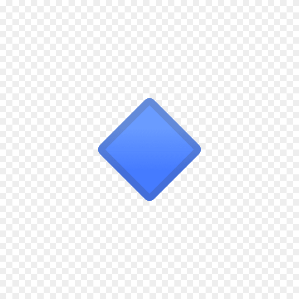 Small Blue Diamond Emoji Clipart Png Image