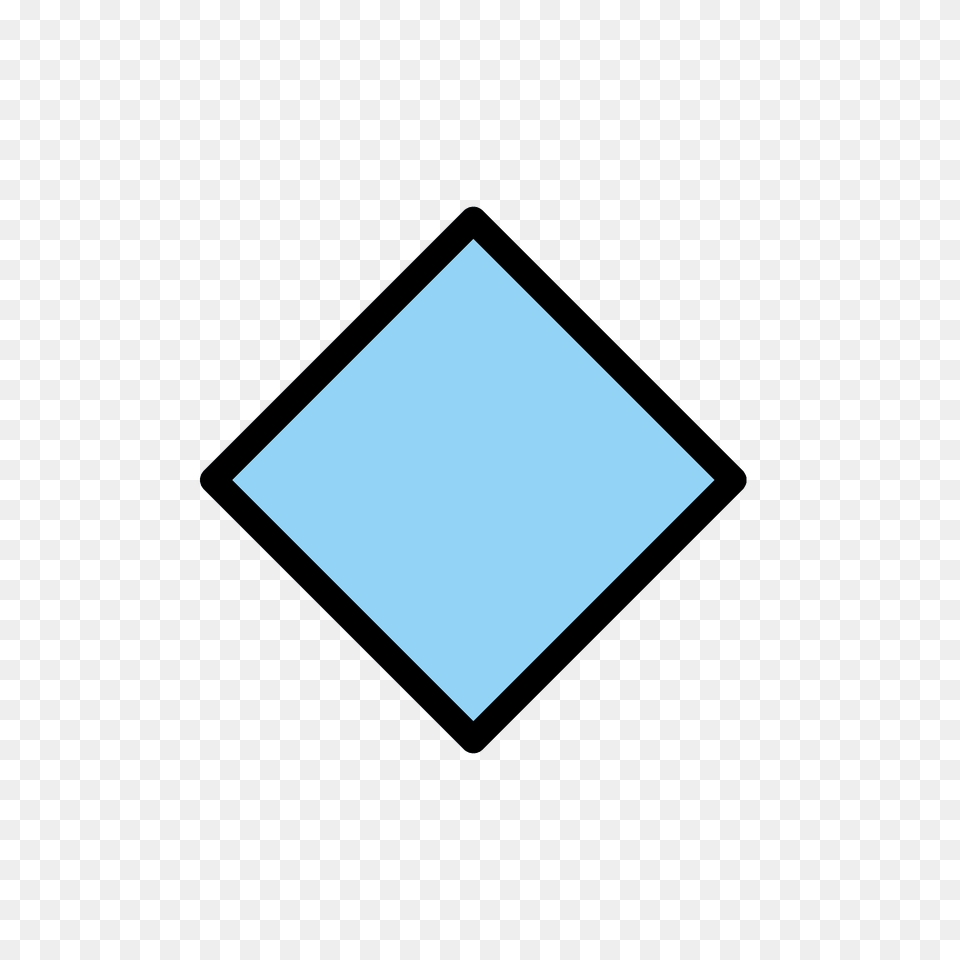 Small Blue Diamond Emoji Clipart, Electronics, Screen, Computer Hardware, Hardware Free Png