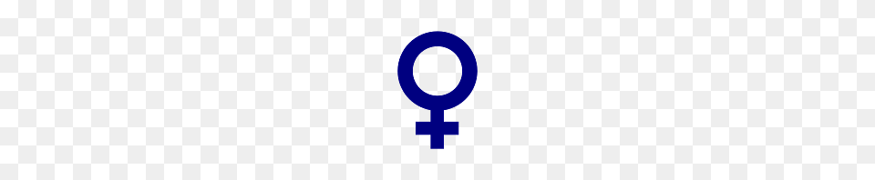 Small Blue Female Symbol, Key Free Png Download