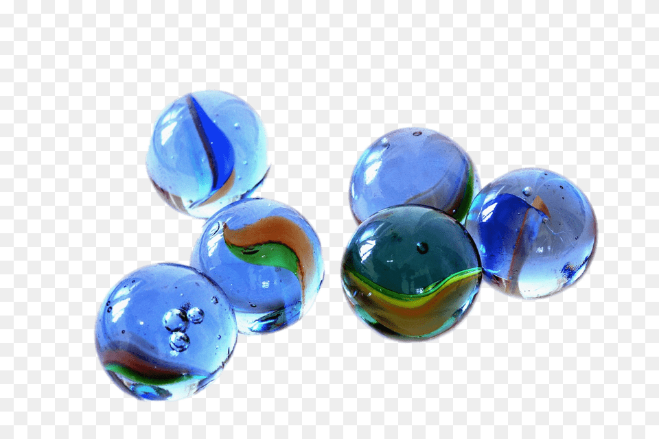 Small Blue Marbles, Sphere, Accessories Png Image
