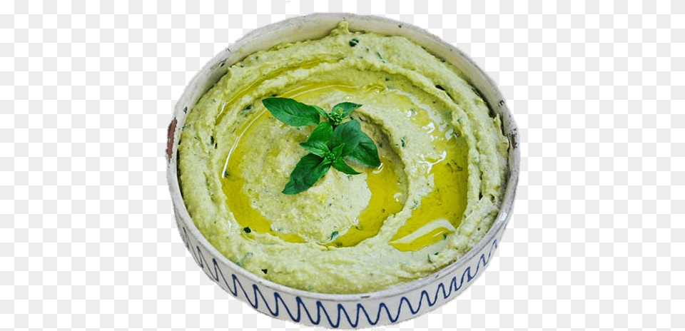 Small Bowl Of Green Pesto Chutney Bowl, Food, Food Presentation, Leaf, Plant Free Png Download