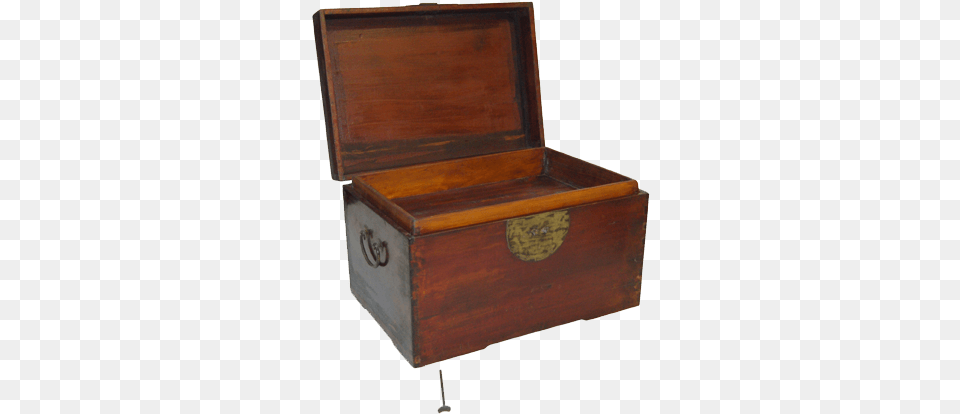 Small Brass Handled Document Box Trunk, Treasure, Mailbox, Furniture, Crate Free Png