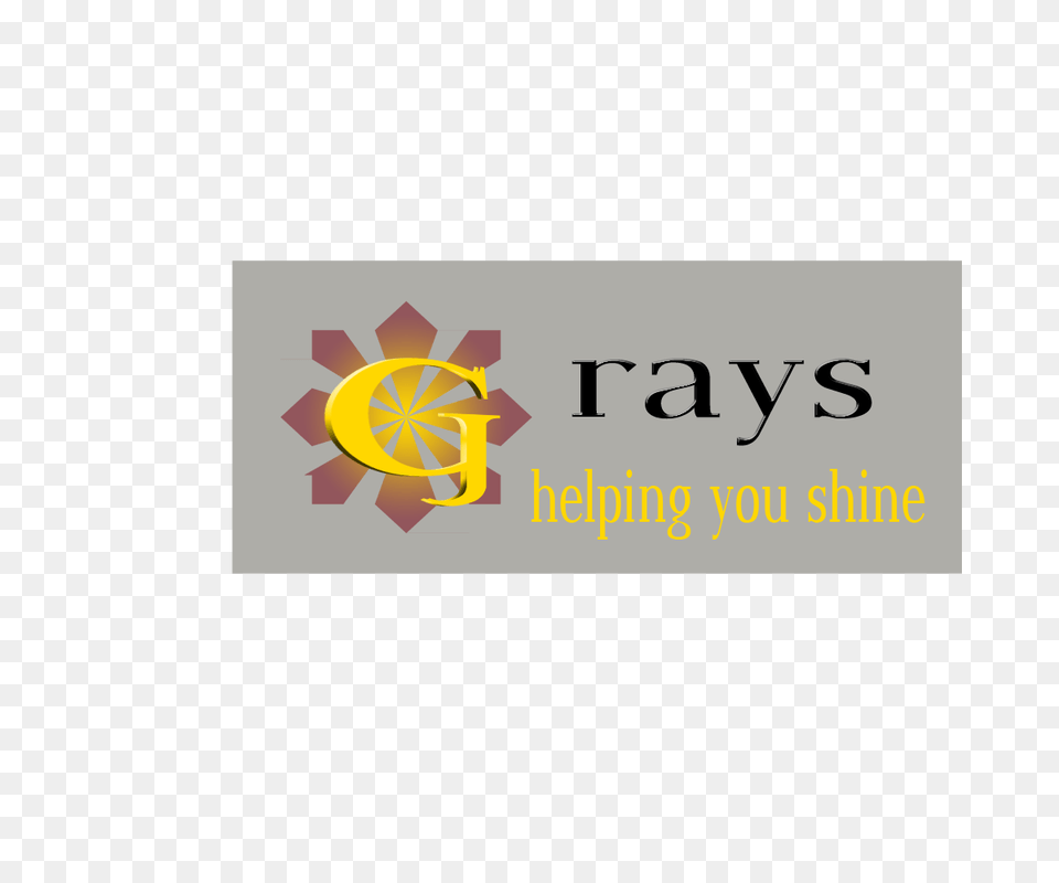Small Business Logo Design For Business Name G Rays Helping You Free Transparent Png