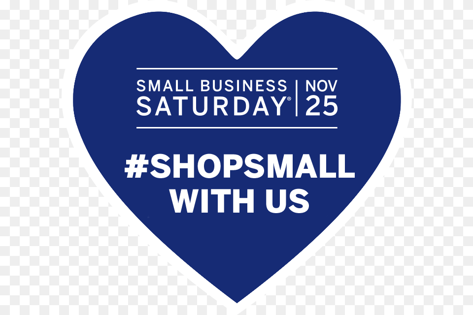 Small Business Saturday 2018, Heart, Logo Free Transparent Png