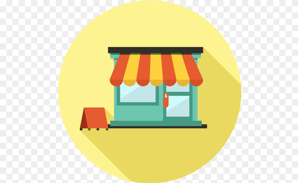 Small Business Saturday Tactics Local Illustration, Canopy, Awning, Outdoors, Bus Stop Png Image
