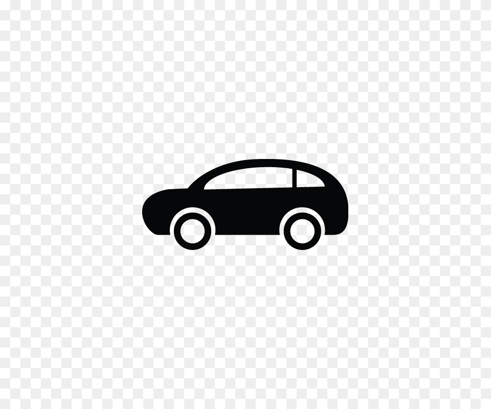 Small Car Taxi Transport Wagon Vector Icon, Stencil, Transportation, Vehicle, Machine Free Transparent Png