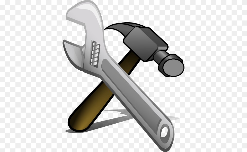 Small Cartoon Hammer And Screwdriver, Appliance, Blow Dryer, Device, Electrical Device Free Png Download